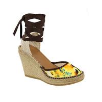 Val d\'Azur Yellow Platform Espadrilles Valérie Praia