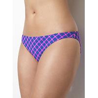 Valletta multiway check bikini briefs