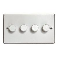 Varilight V-Pro 4 Gang 2-Way 4x250W Dimmer Switch - Classic White