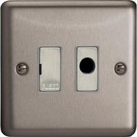 varilight classic unswitch fused spur with decorative insert single xs ...