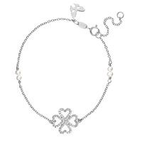 Vamp London Ladies Symbolic Lucky Heart Bracelet SYB085-SI-C