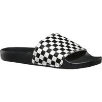 Vans Mens Slide-On checkerboard white