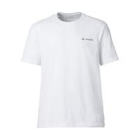 vaude mens brand shirt white