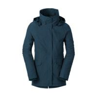 vaude womens zamora jacket dark petrol