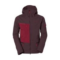 vaude mens boe jacket raisin