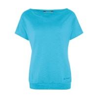 vaude womens skomer t shirt spring blue