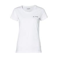 vaude womens brand shirt white