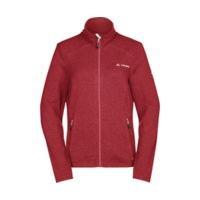 vaude womens rienza jacket indian red