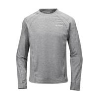 vaude mens signpost ls shirt grey melange