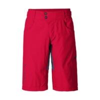 vaude mens brand shorts indian red