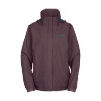 vaude womens escape light jacket dark plum