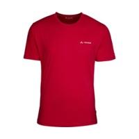 VAUDE Men\'s Brand Shirt indian red