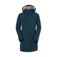 vaude womens zanskar coat dark petrol