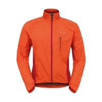 vaude mens spray jacket iv glowing red