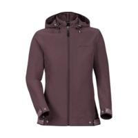 vaude womens cyclist jacket dark plum