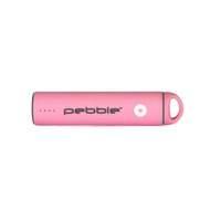 Veho Vpp-301-bcn-g Pebble Powerstick 2600mah Emergency Portable Rechargeable Power Bank With Mfi Lightning Cable- Pink