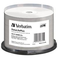 Verbatim CD-R 52x DataLifePlus Inkjet Professional 50pk Spindle