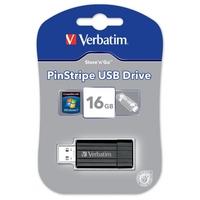 Verbatim 16GB USB Drive Black - 49063