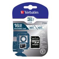 Verbatim Pro U3 16GB* Micro SDHC Card