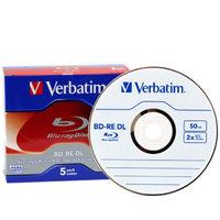 verbatim 43760 2x bd re dual layer re writable blu ray disc 5 pack jew ...