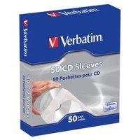 verbatim cd sleeve 50 pack