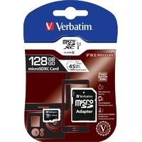 verbatim premium 128gb microsdhc memory card