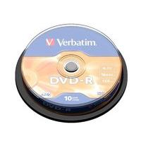 Verbatim 16x DVD-R 4.7GB AZO 10 Pack Spindle