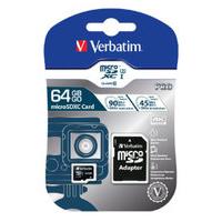 verbatim pro u3 64gb micro sdxc card