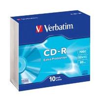 Verbatim 52x CD-R 700MB 10 Pack Jewel Case
