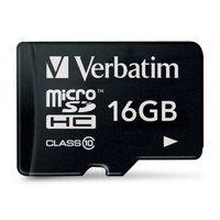 Verbatim 16GB Class 10 MicroSDHC Memory Card