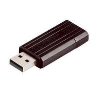 verbatim 8gb store n go pinstripe usb drive black