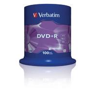 Verbatim 16x DVD+R 4.7GB Printable AZO 100 Pack Spindle