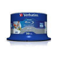 verbatim 6x bd r 25gb 50 pack spindle