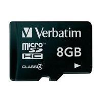 verbatim 8gb class 4 microsdhc card