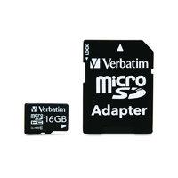 verbatim micro sd class 10 16gb memory card adaptor