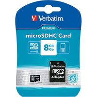 Verbatim 44081 Premium 8 GB microSDHC - Class 10/UHS-I (U1)