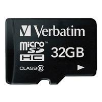 verbatim 44013 micro sdhc 32gb class 10