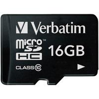 verbatim 44010 micro sdhc 16gb class 10