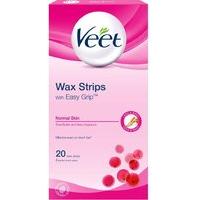 Veet Easy Grip Ready-to-use Wax Strips For Normal Skin X 20
