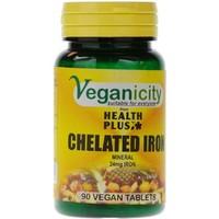 Veganicity Chelated Iron 24mg 90 tablet