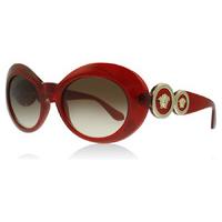 versace 4329 sunglasses transparent red 19313 53mm