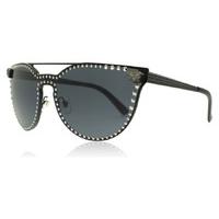 versace ve2177 sunglasses matte black 100987 45mm