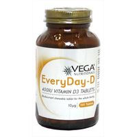 vega everyday d 400iu vitamin d3 100 tablets