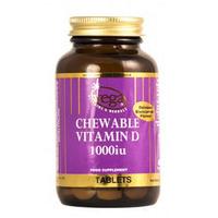 Vega Chewable Vitamin D 1000iu tablets 60