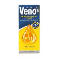 Venos Honey and Lemon Syrup Non-Drowsy 100ml