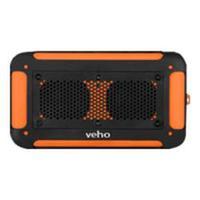 Veho Waterproof wireless speaker phone/tablet charger- Orange