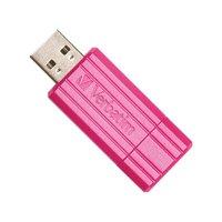 Verbatim 16GB PinStripe USB 2.0 Flash Drive ( Hot Pink)