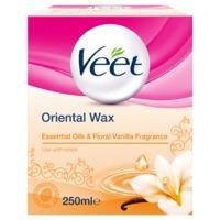 Veet Oriental Wax Essential Oils & Floral Vanilla Fragrance 250ml