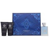Versace Pour Homme Gift Set 50ml EDT + 50ml Perfumed Shampoo + 50ml Perfumed Shower Gel