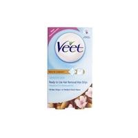 veet bikini and underarm sensitive skin wax strips